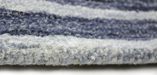 Bashian Greenwich R129-HG332 Blue Area Rug Edge