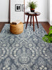 Bashian Greenwich R129-HG366 Blue Area Rug