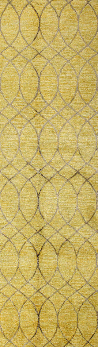 Bashian Greenwich R129-HG300 Gold Area Rug Runner