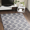 Bashian Greenwich R129-HG265 Grey Area Rug Room Scene Feature
