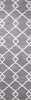 Bashian Greenwich R129-HG265 Grey Area Rug Runner