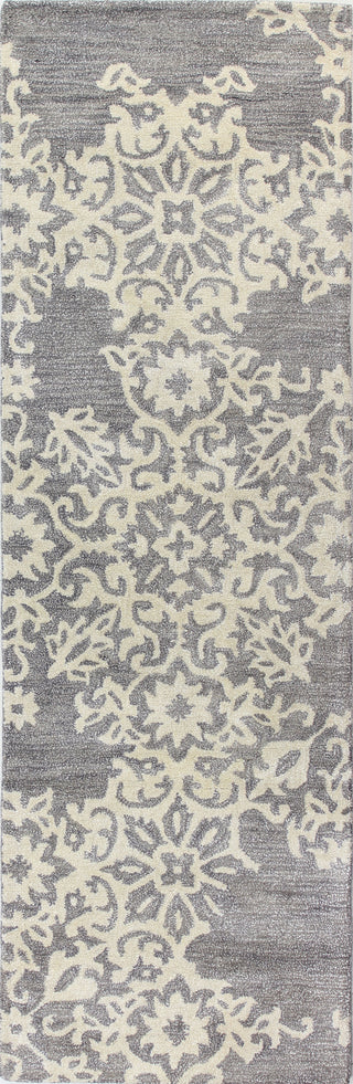 Bashian Greenwich R129-HG315 Grey Area Rug Runner