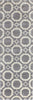 Bashian Greenwich R129-HG318 Grey Area Rug Runner