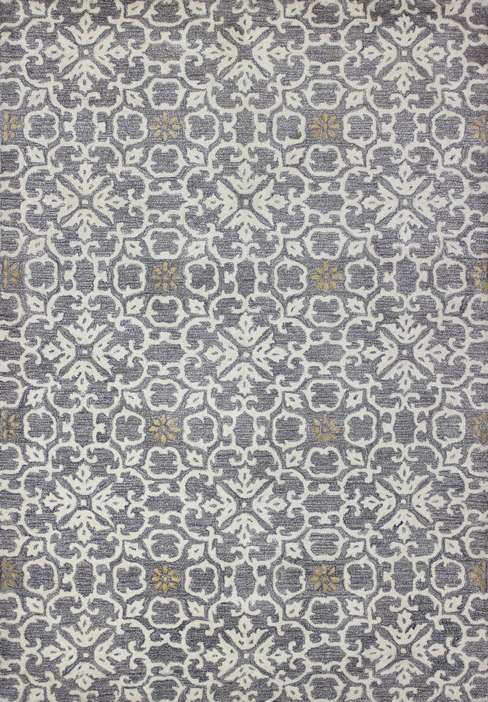 Bashian Greenwich R129-HG326 Grey Area Rug main image