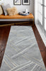 Bashian Greenwich R129-HG351 Grey Area Rug