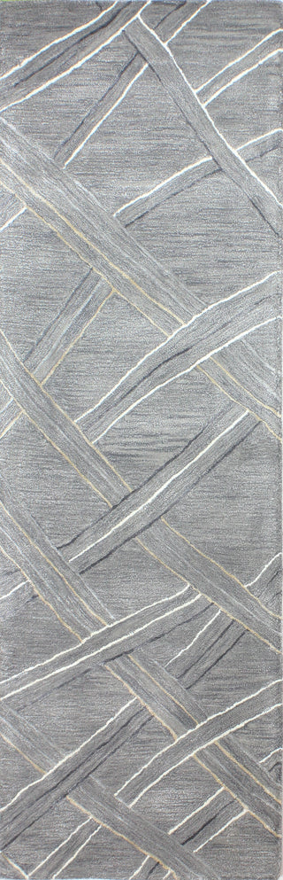 Bashian Greenwich R129-HG351 Grey Area Rug