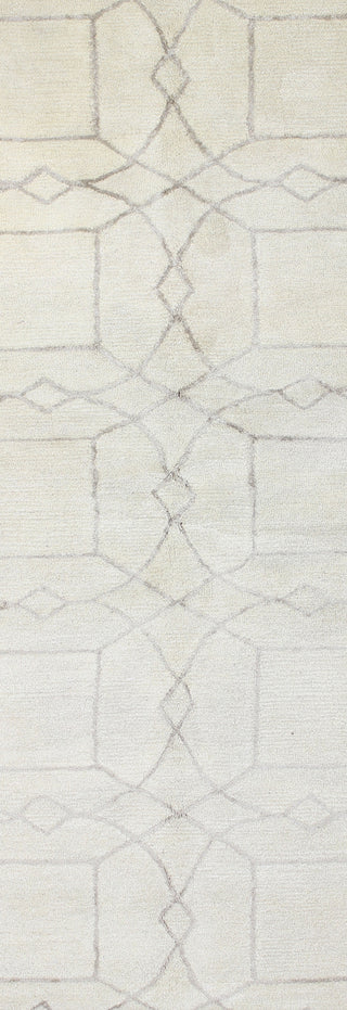 Bashian Greenwich R129-HG303 Ivory Area Rug Runner