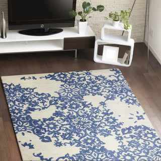 Bashian Greenwich R129-HG315 Ivory Area Rug Room Scene Feature