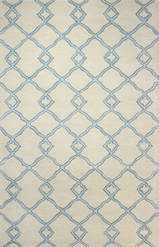 Bashian Greenwich R129-HG265 Ivory/Blue Area Rug main image