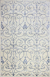 Bashian Greenwich R129-HG305 Ivory/Blue Area Rug main image