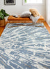 Bashian Greenwich R129-HG362 Ivory/Blue Area Rug