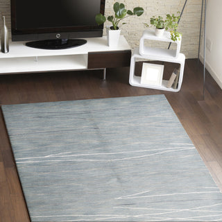 Bashian Greenwich R129-HG238 Light Blue Area Rug Room Scene Feature