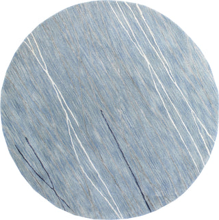 Bashian Greenwich R129-HG238 Light Blue Area Rug Round