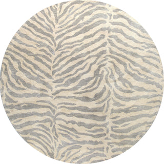 Bashian Greenwich R129-HG241 Light Blue Area Rug Round