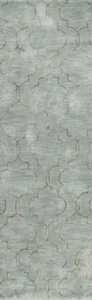 Bashian Greenwich R129-HG266 Light Blue Area Rug Runner