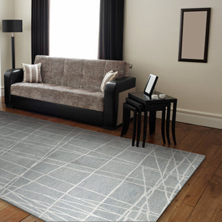 Bashian Greenwich R129-HG312 Light Blue Area Rug Room Scene Feature