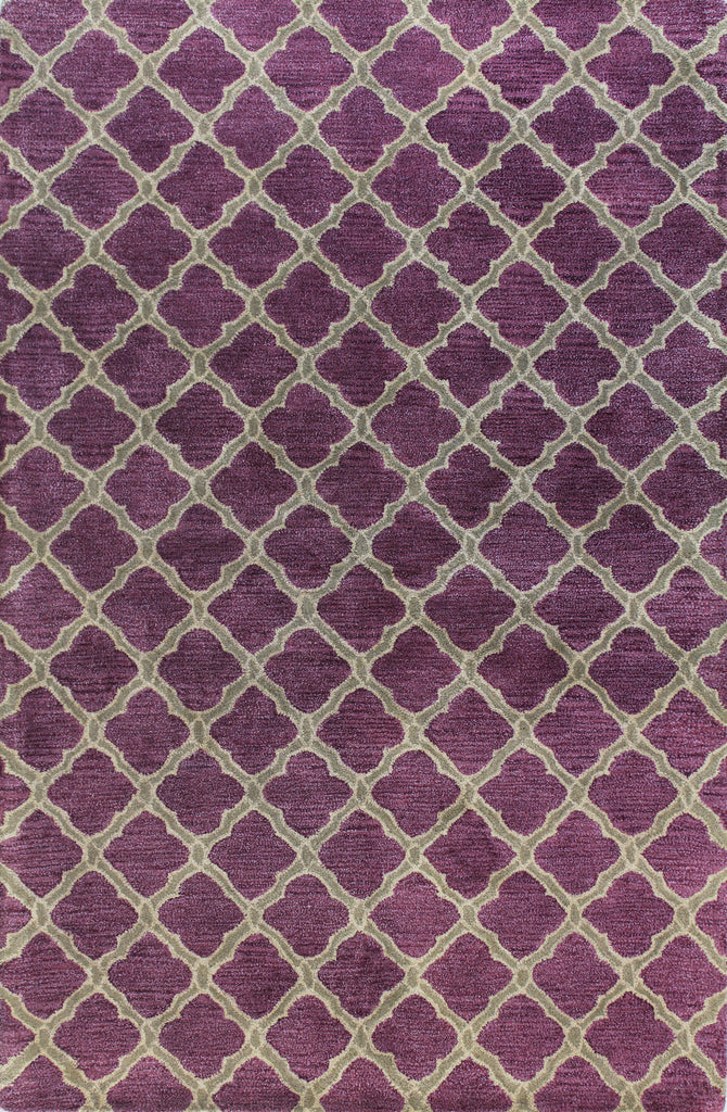 Bashian Greenwich R129-HG295 Lilac Area Rug main image
