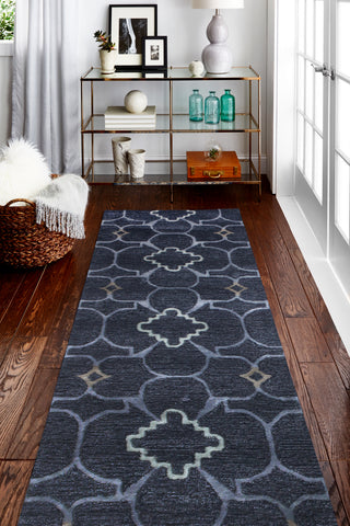 Bashian Greenwich R129-HG308 Area Rug Runner Room Scene