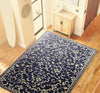 Bashian Greenwich R129-HG325 Navy Area Rug Room Scene Feature