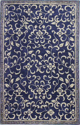 Bashian Greenwich R129-HG325 Navy Area Rug main image