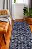 Bashian Greenwich R129-HG352 Area Rug Runner Room Scene Feature