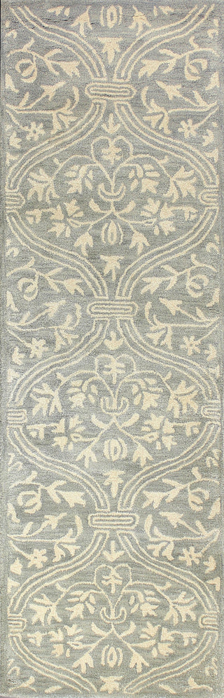 Bashian Greenwich R129-HG251 Slate Area Rug Runner