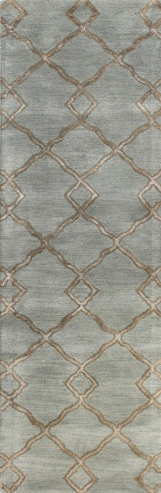 Bashian Greenwich R129-HG265 Slate Area Rug Runner