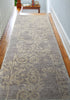 Bashian Greenwich R129-HG314 Taupe Area Rug Runner Room Scene