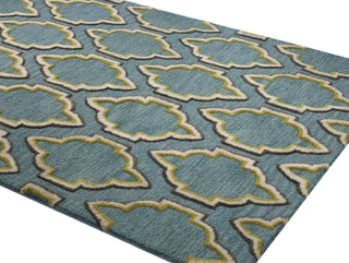 Bashian Verona R130-LC134 Aqua Area Rug Alternate Shot