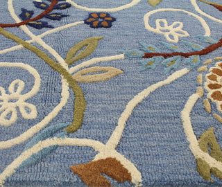 Bashian Verona R130-LC125 Denim Area Rug Alternate Shot