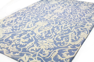 Bashian Verona R130-LC156 Denim Area Rug Alternate Shot Feature