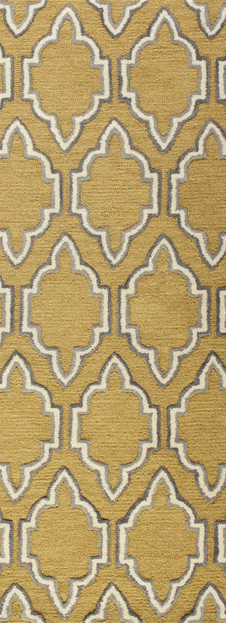 Bashian Verona R130-LC134 Gold Area Rug Runner