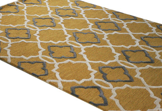 Bashian Verona R130-LC151 Gold Area Rug Alternate Shot Feature