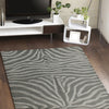 Bashian Verona R130-LC109 Grey Area Rug Room Scene Feature