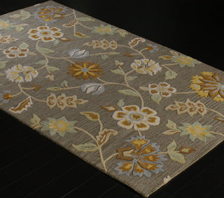 Bashian Verona R130-LC124 Grey Area Rug Alternate Shot Feature