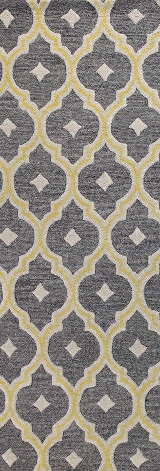 Bashian Verona R130-LC148 Grey Area Rug Runner