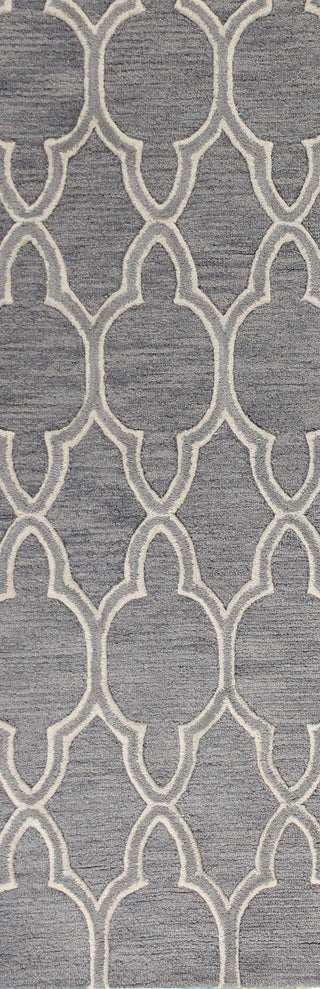 Bashian Verona R130-LC149 Grey Area Rug Runner