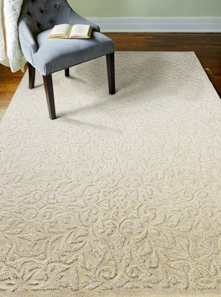 Bashian Verona R130-LC140 Ivory Area Rug Room Scene Feature