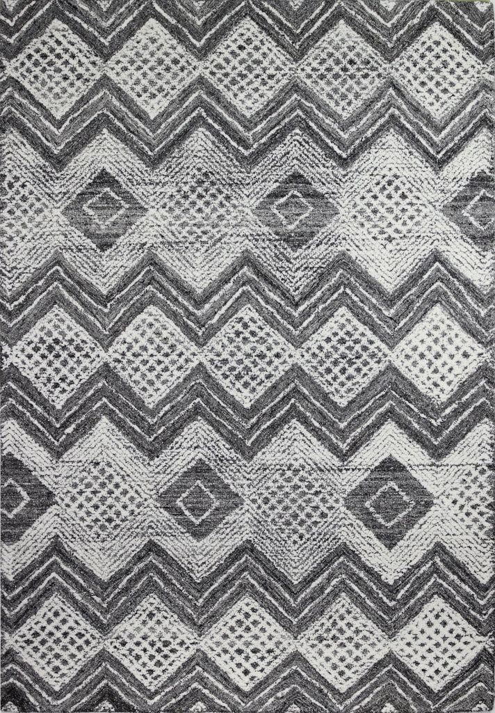 Bashian Verona R130-LC160 Ivory/Charcoal Area Rug