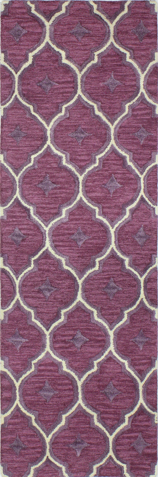 Bashian Verona R130-LC148 Lilac Area Rug Runner