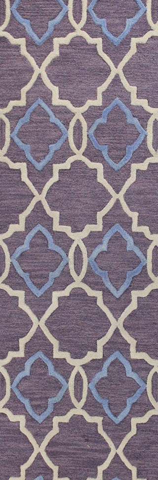 Bashian Verona R130-LC151 Lilac Area Rug Runner