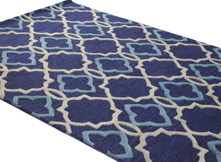 Bashian Verona R130-LC151 Navy Area Rug Alternate Shot Feature