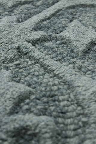 Bashian Verona R130-LC157 Teal Area Rug Close up