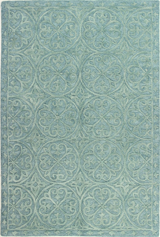 Bashian Verona R130-LC157 Teal Area Rug