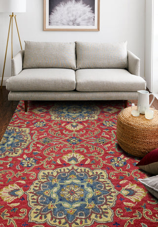Bashian Valencia R131-AL116 Coral Area Rug