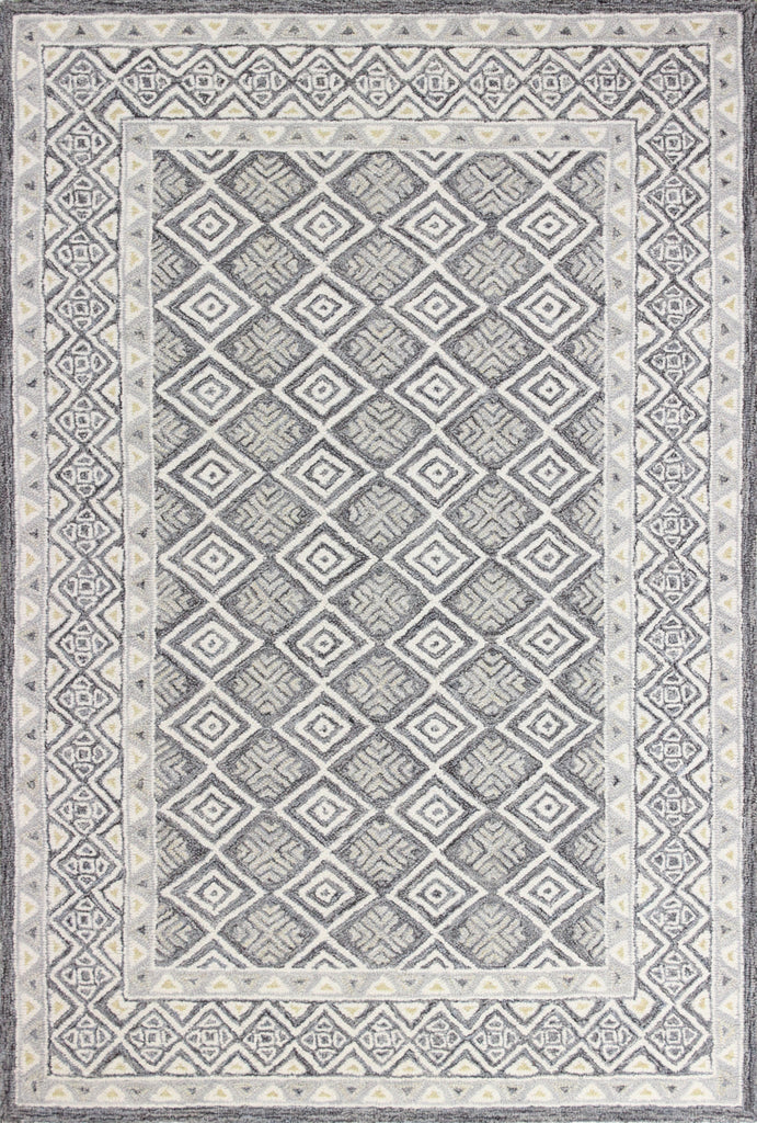 Bashian Valencia R131-AL124 Grey Area Rug