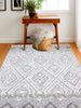 Bashian Valencia R131-AL125 Ivory/Grey Area Rug