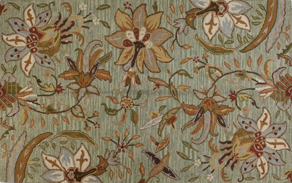 Bashian Valencia R131-AL101 Light Green Area Rug