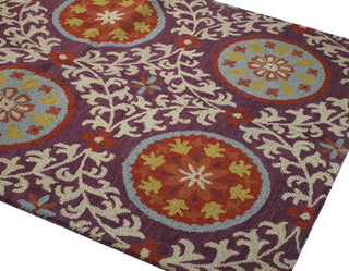 Bashian Valencia R131-BAL142 Lilac Area Rug Alternate Shot Feature