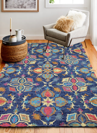 Bashian Valencia R131-AL111 Area Rug Room Scene Feature